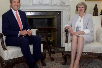 President home theresa may kerry